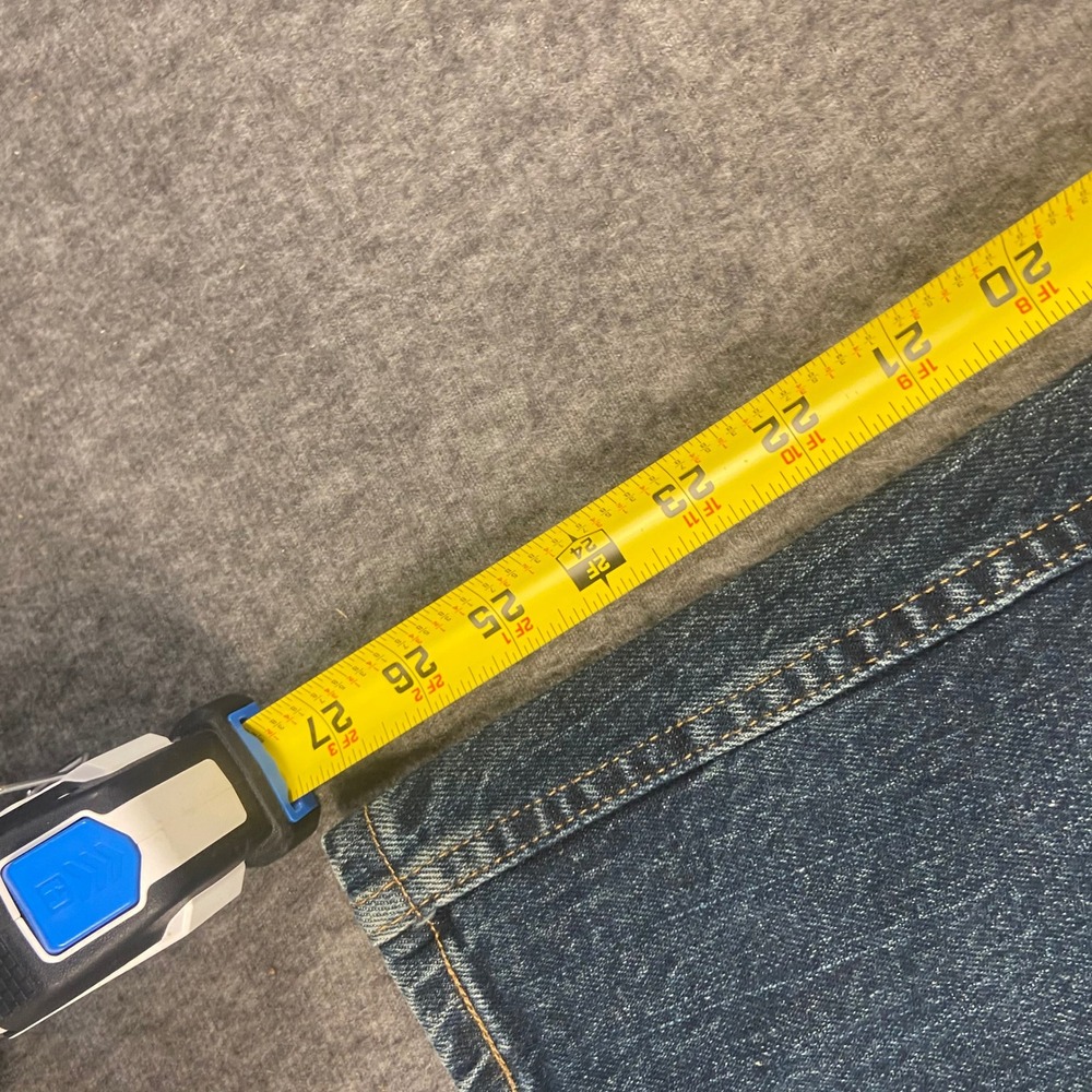Wrangler Mens Regular Fit Jeans 38x30 Blue Denim Cotton Blend Classic - Picture 8 of 9